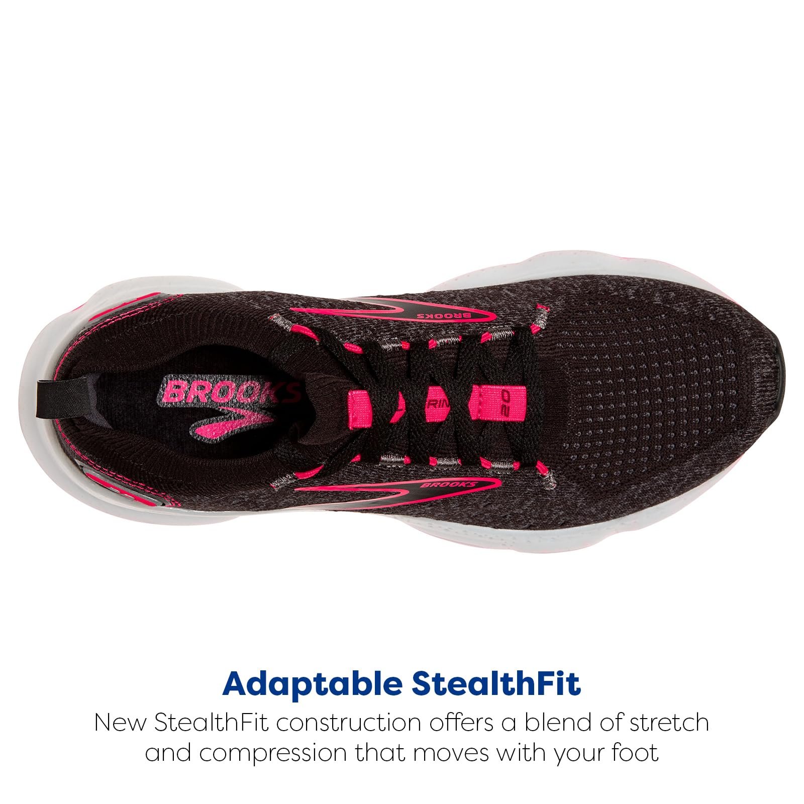 Кроссовки Brooks Glycerin Stealthfit 20 Женские, фото №4 Кроссовки Brooks Glycerin Stealthfit 20 Женские, фото №4