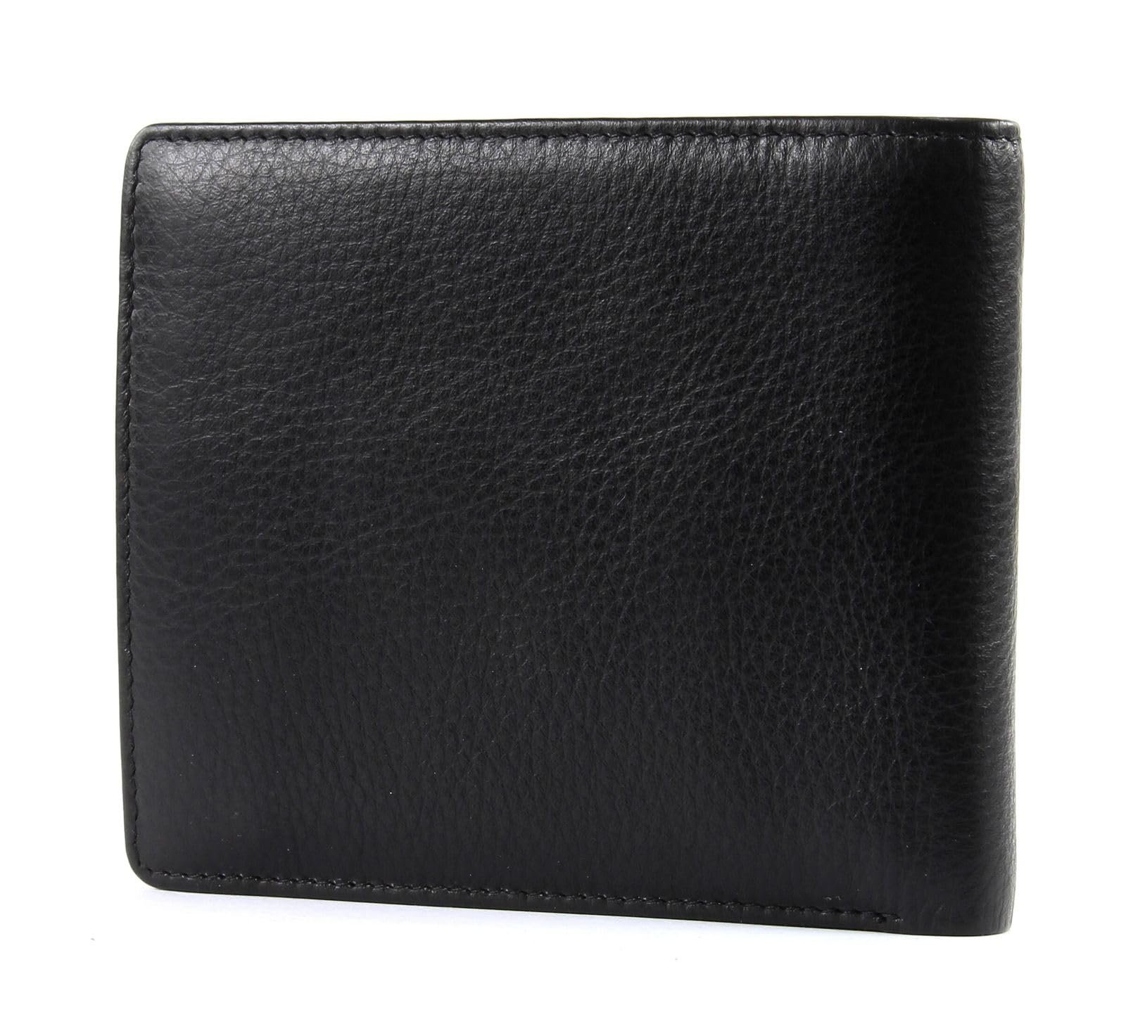 Шкіряний гаманець Chiemsee Classic Black, чорний, фото №4