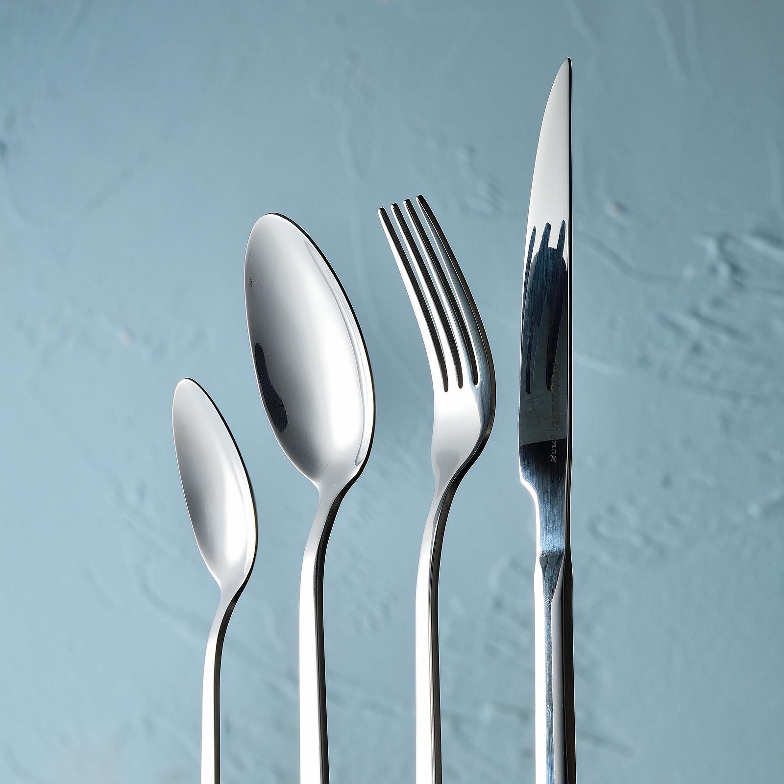 Набор столовых приборов BERGNER BG-45194-MM, нержавеющая сталь, черный, фото №3