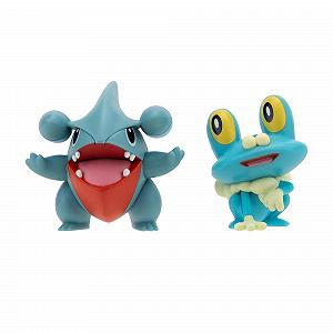 Бойова Фігурка Pokemon Gible та Froakie synthetic.ua - Фото 1