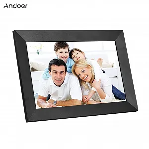 Цифровая фоторамка Andoer 10.1 Inch WLAN IPS Touchscreen 1280 x 800 1080P Video 16GB Auto Rotation synthetic.ua - Фото 1