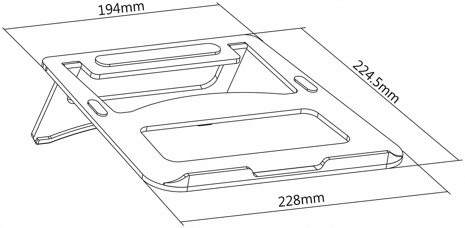 Подставка для ноутбука my wall HT19L, фото №6