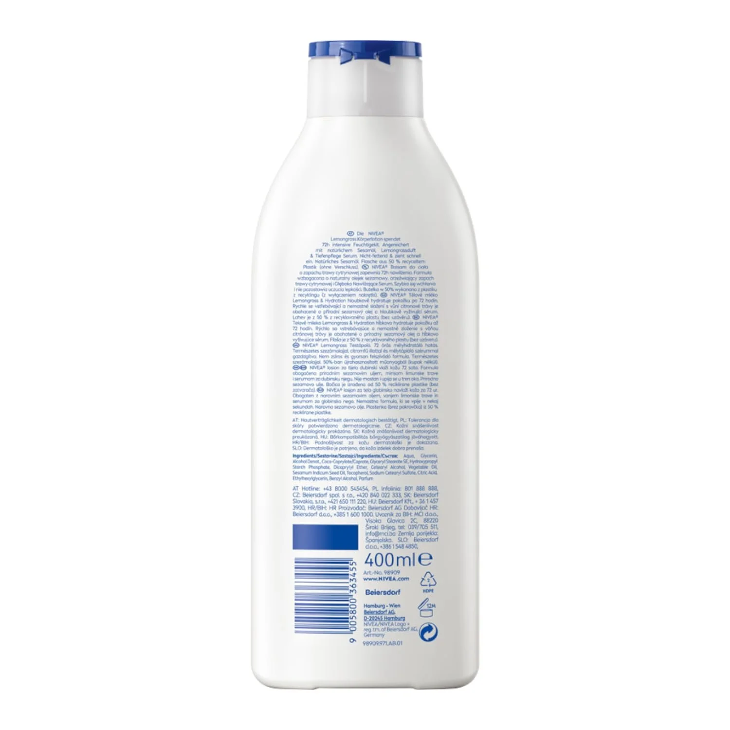 Лосьйон для тіла Nivea зволожуючий для жінок, фото №2