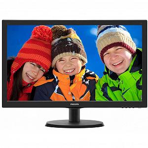 Купить Монитор 21.5" PHILIPS 223V5LHSB2/00 Full HD TN 60 Гц - Фото 1 Монитор 21.5" PHILIPS 223V5LHSB2/00 Full HD TN 60 Гц - Фото 1
