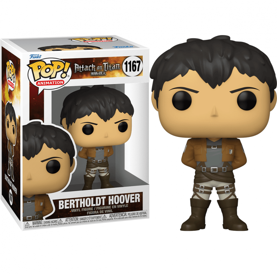 Атака Титанів фігурка Бертольд Гувер фанко поп Attack on Titan Bertholdt Hoover Funko Pop 1167, фото №2