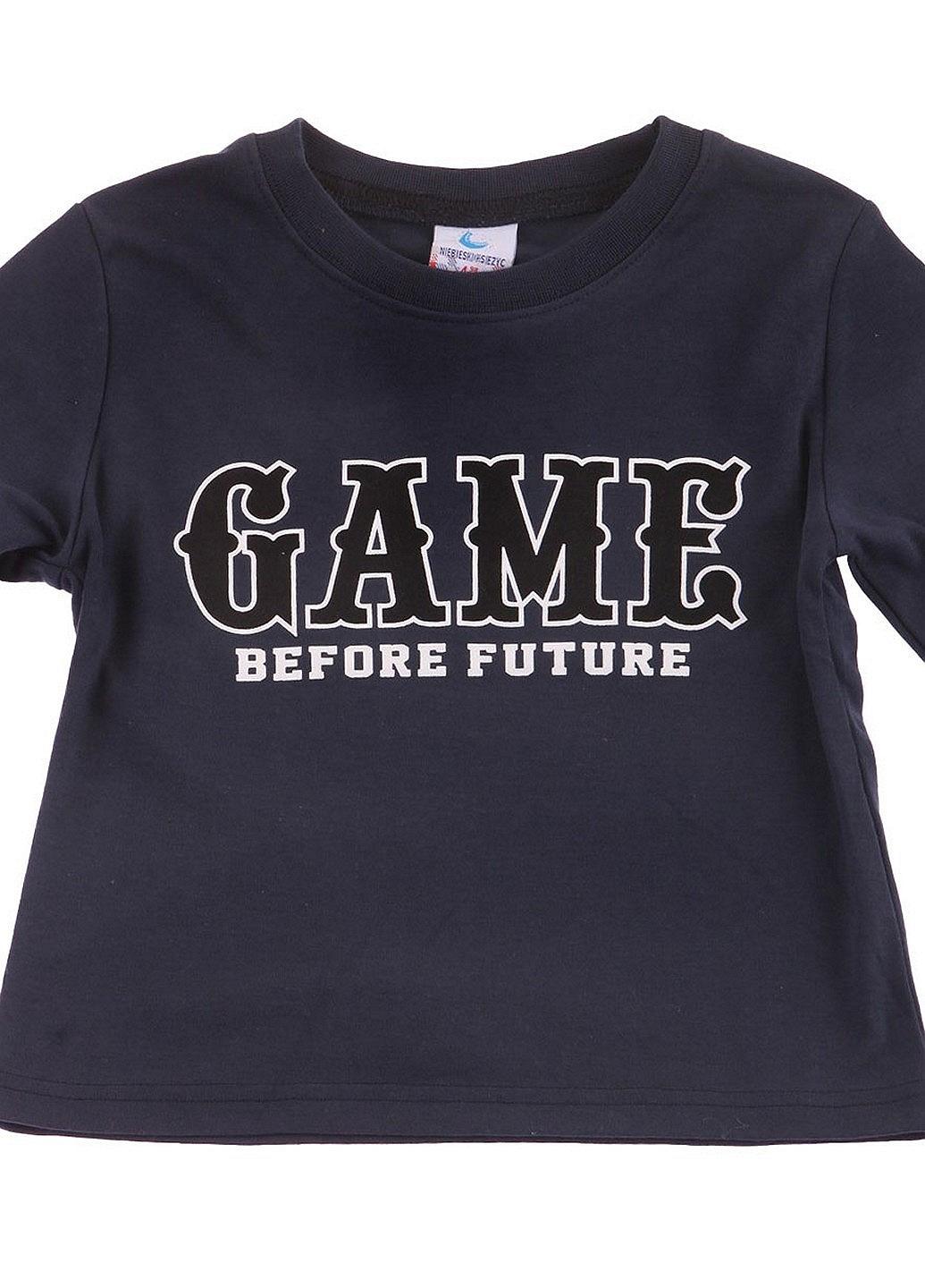 Лонгслив NIEBIESKI KSIEZYC 146-152 Синий (SN-4611-Dblue), фото №2