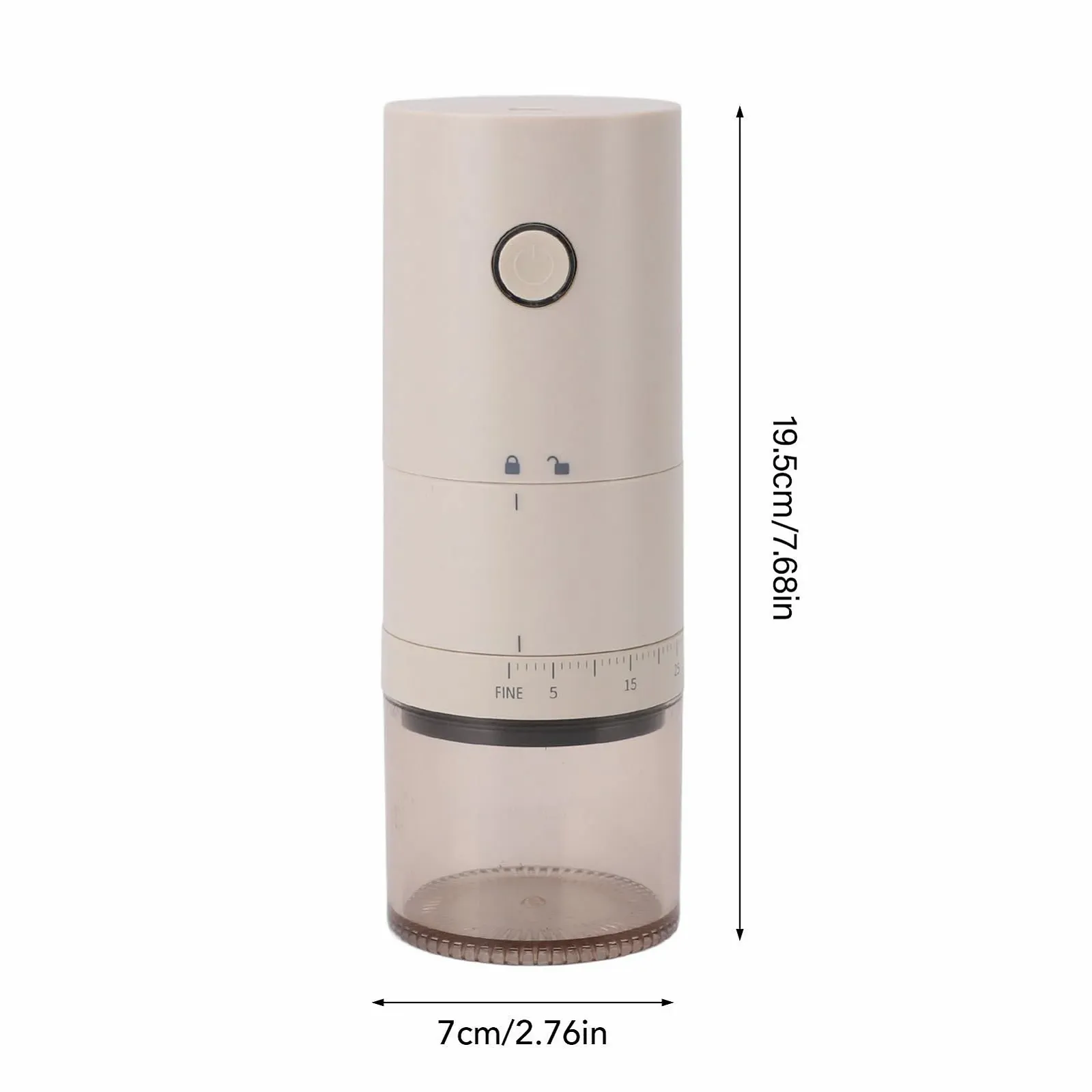 Электрическая кофемолка Topyond 38 скоростей, фото №9