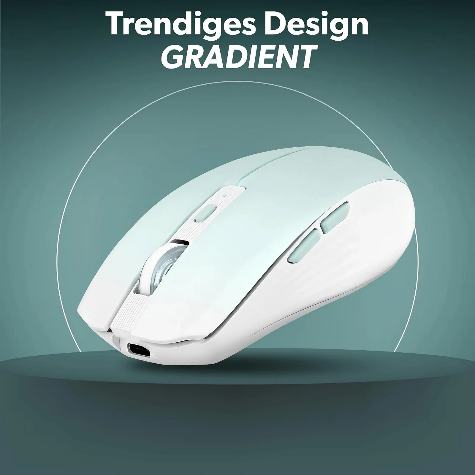 Мышь T'nB Беспроводная Dual Mode Bluetooth и USB-A Аккумуляторная 1600 DPI 6 Кнопок Синяя, фото №2 Мышь T'nB Беспроводная Dual Mode Bluetooth и USB-A Аккумуляторная 1600 DPI 6 Кнопок Синяя, фото №2