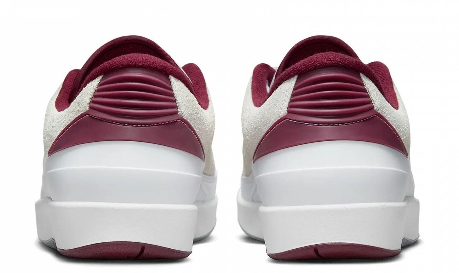 Кросівки Jordan 2 Retro Low Cherrywood White/Cherrywood Red (DV9956 103), фото №3
