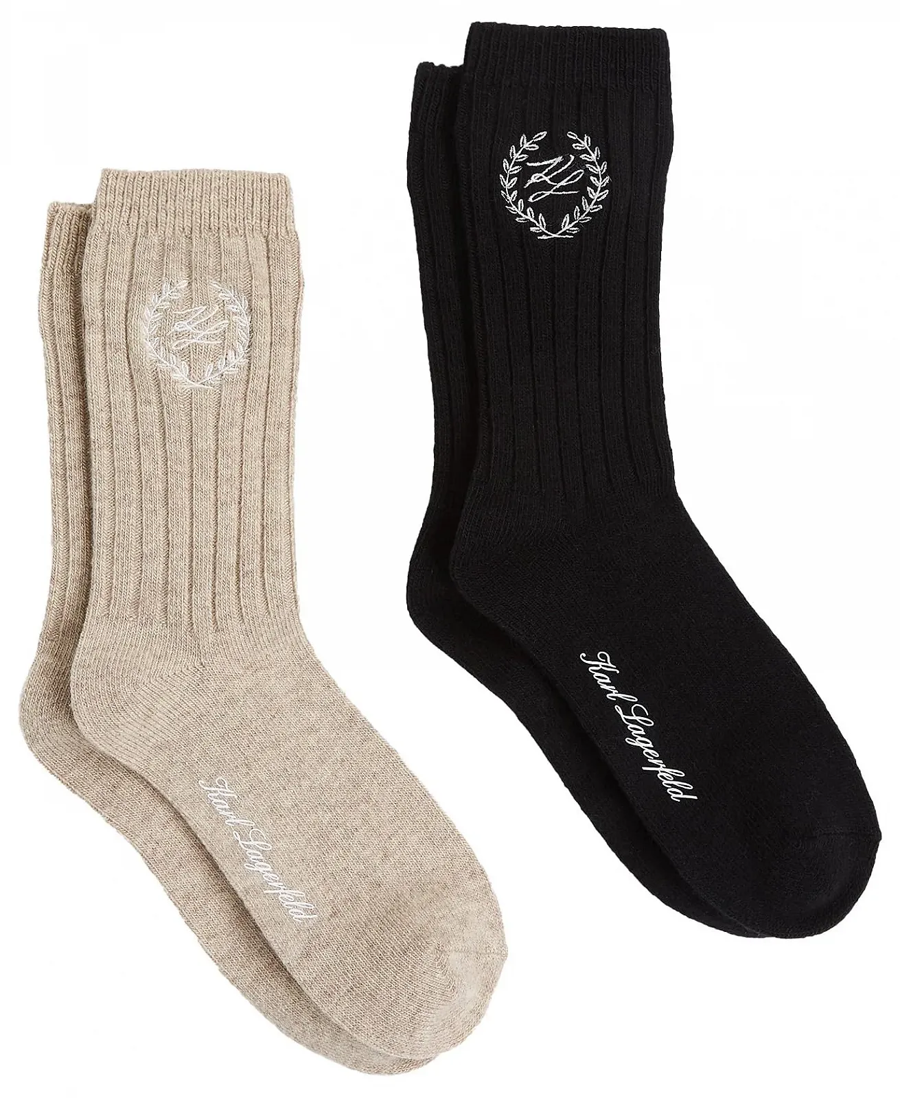 Женские носки K/Hotel Karl Crest Wool (2 пары) Бежевый/Черный One Size (2 пары), фото №2 Женские носки K/Hotel Karl Crest Wool (2 пары) Бежевый/Черный One Size (2 пары), фото №2