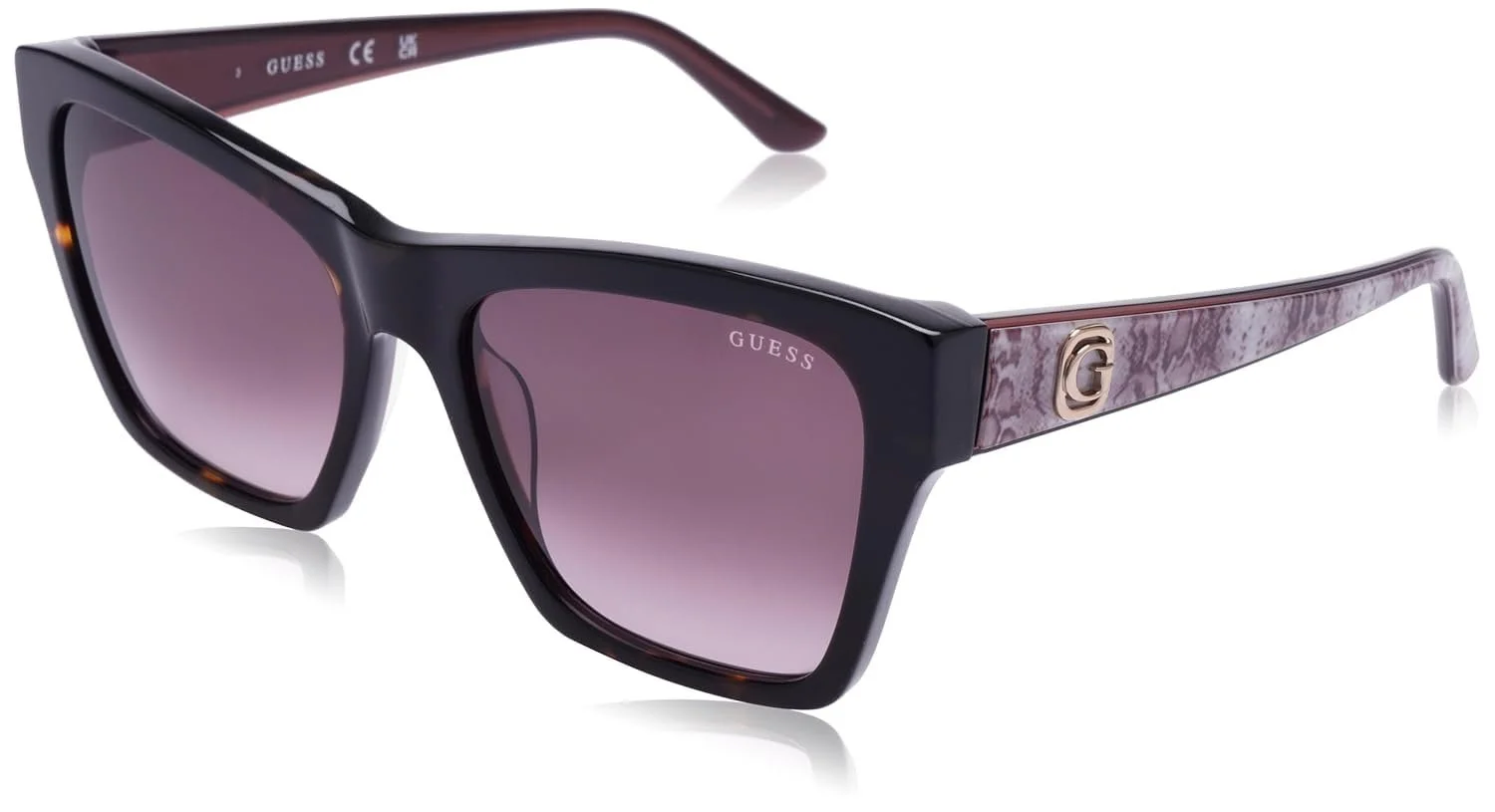 Сонцезахисні окуляри GUESS GU00113 52F Жіночі, Dark Havana 55/17/140, фото №1 Сонцезахисні окуляри GUESS GU00113 52F Жіночі, Dark Havana 55/17/140, фото №1