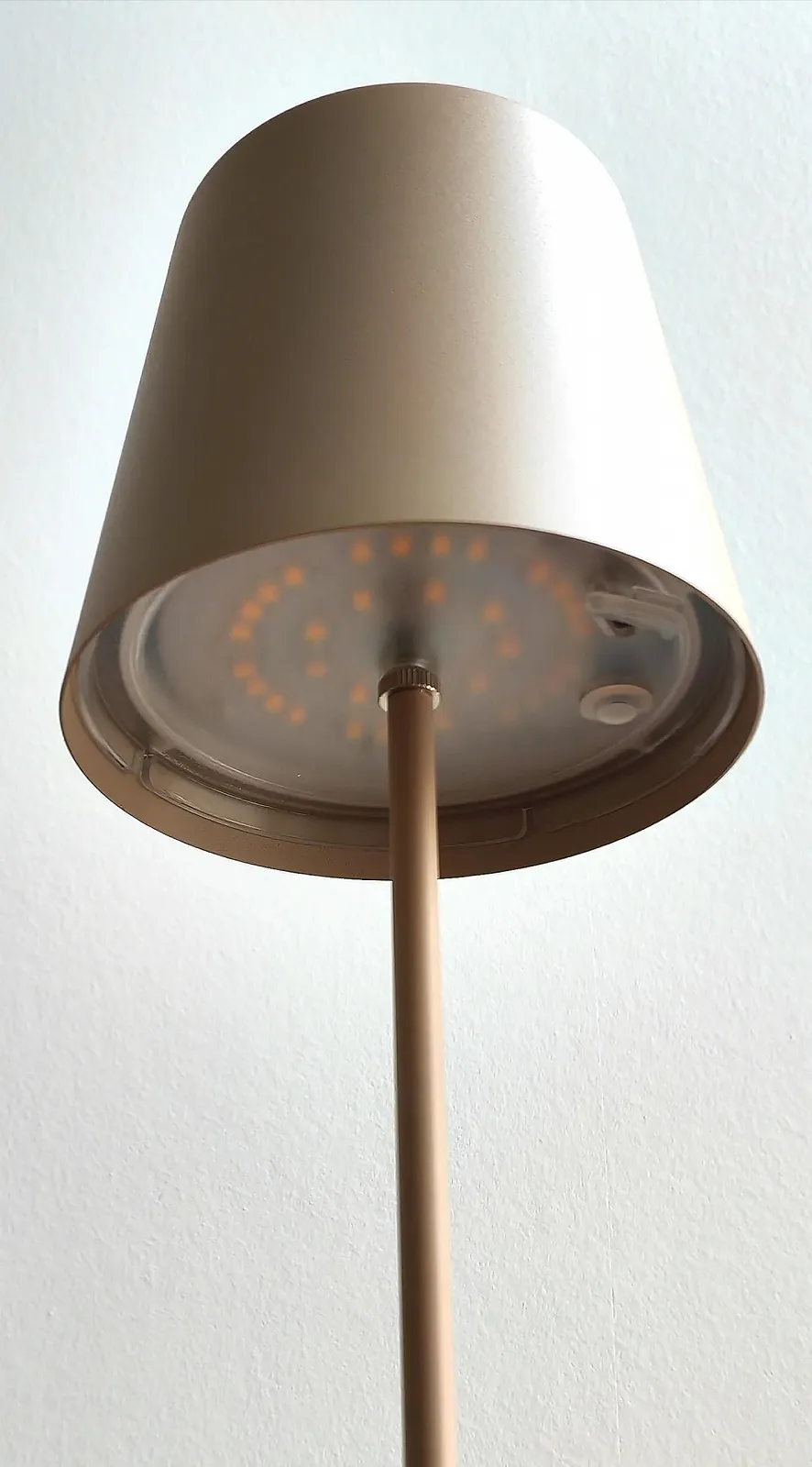 Настільна лампа Trango 2017-03C LED IP44 бездротова сенсорна димована 3 W 2700 K Бежева, фото №7