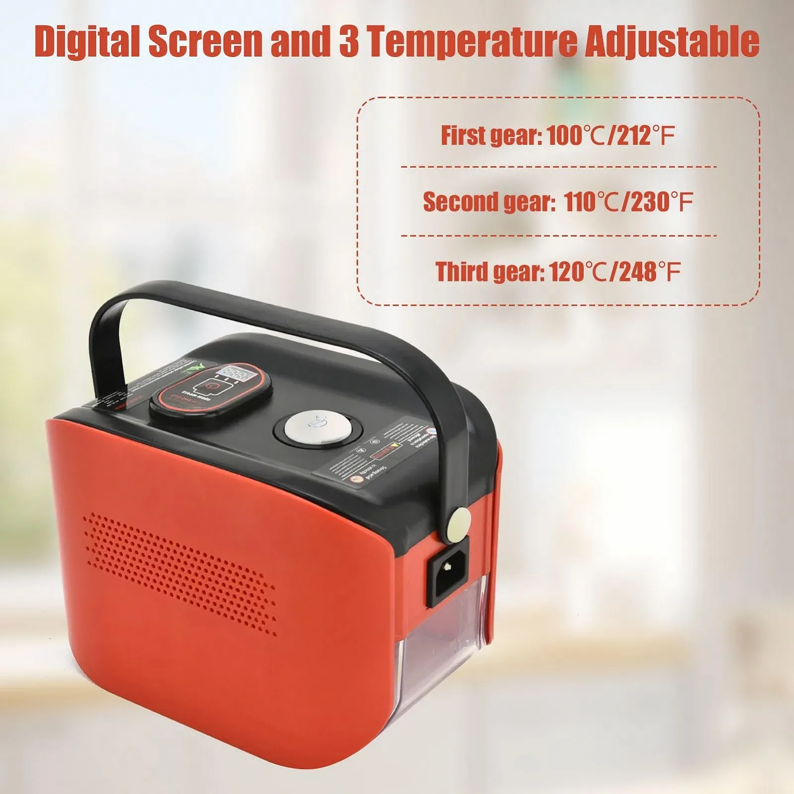 Ручний пароочисник Matybobe 2500 Вт 1200 мл EU, фото №5