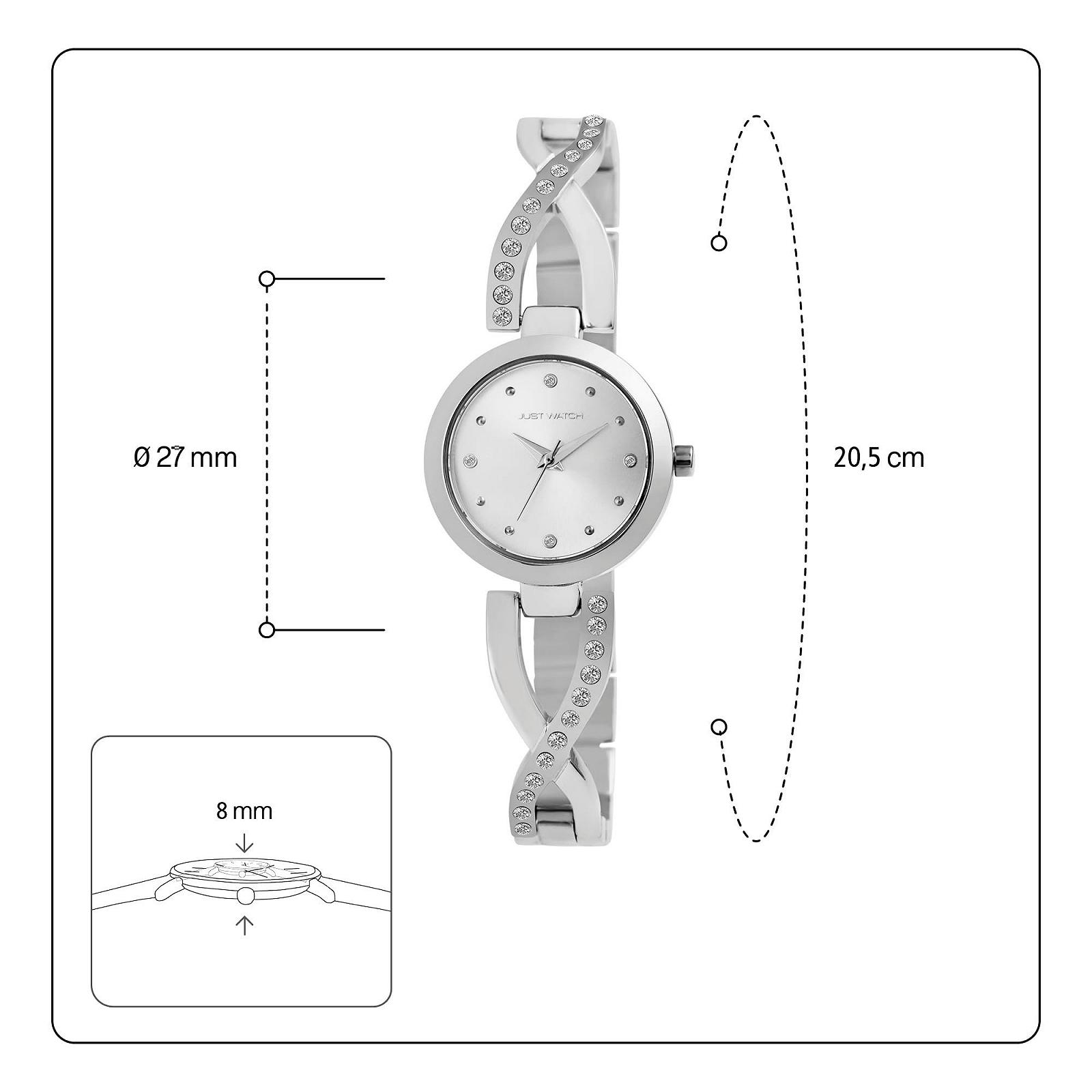 Часы Женские Just Watch Relana JW10174 Сталь Застежка-крючок Аналоговый Кварц, фото №4