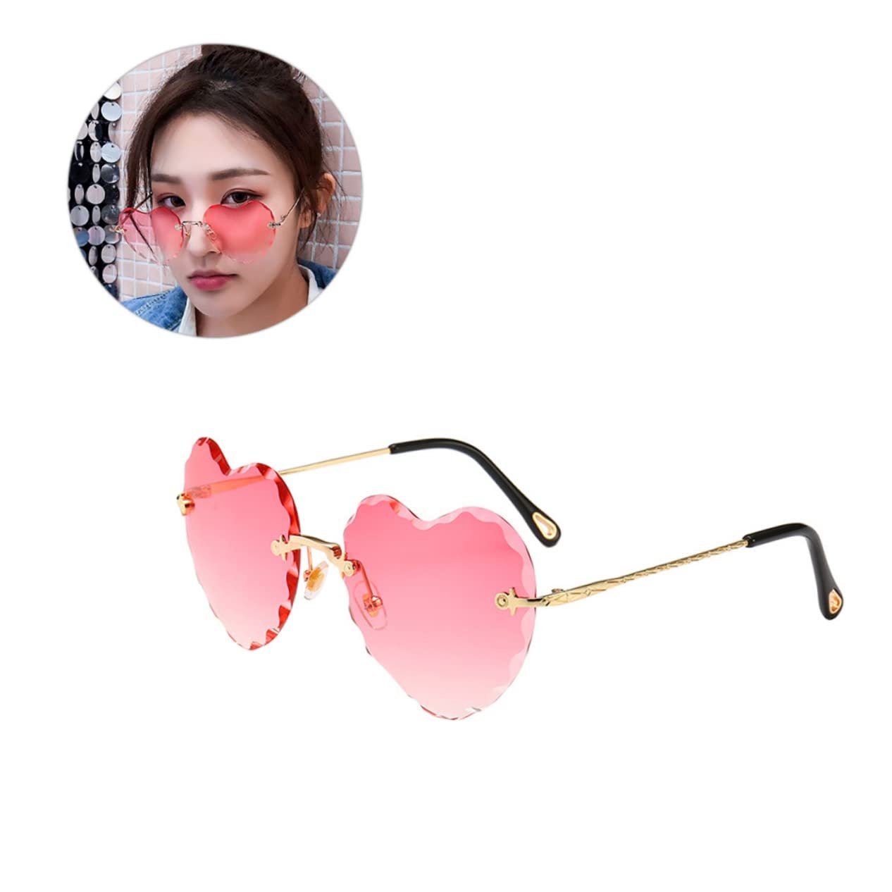 Сонцезахисні окуляри Без оправи PACKOVE Набір з 3 окулярів з прозорими лінзами, фото №9