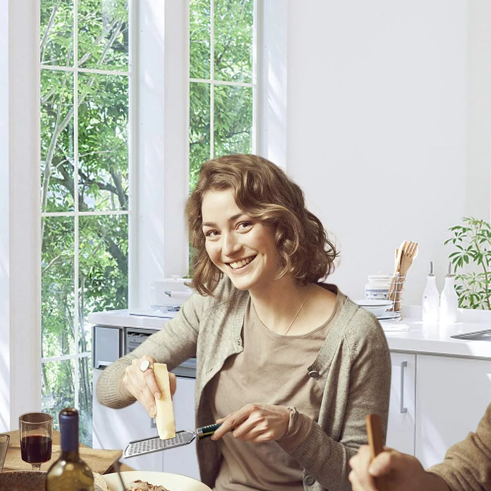 Ручная терка Small Brand Нержавеющая сталь Набор из 4 штук, фото №4