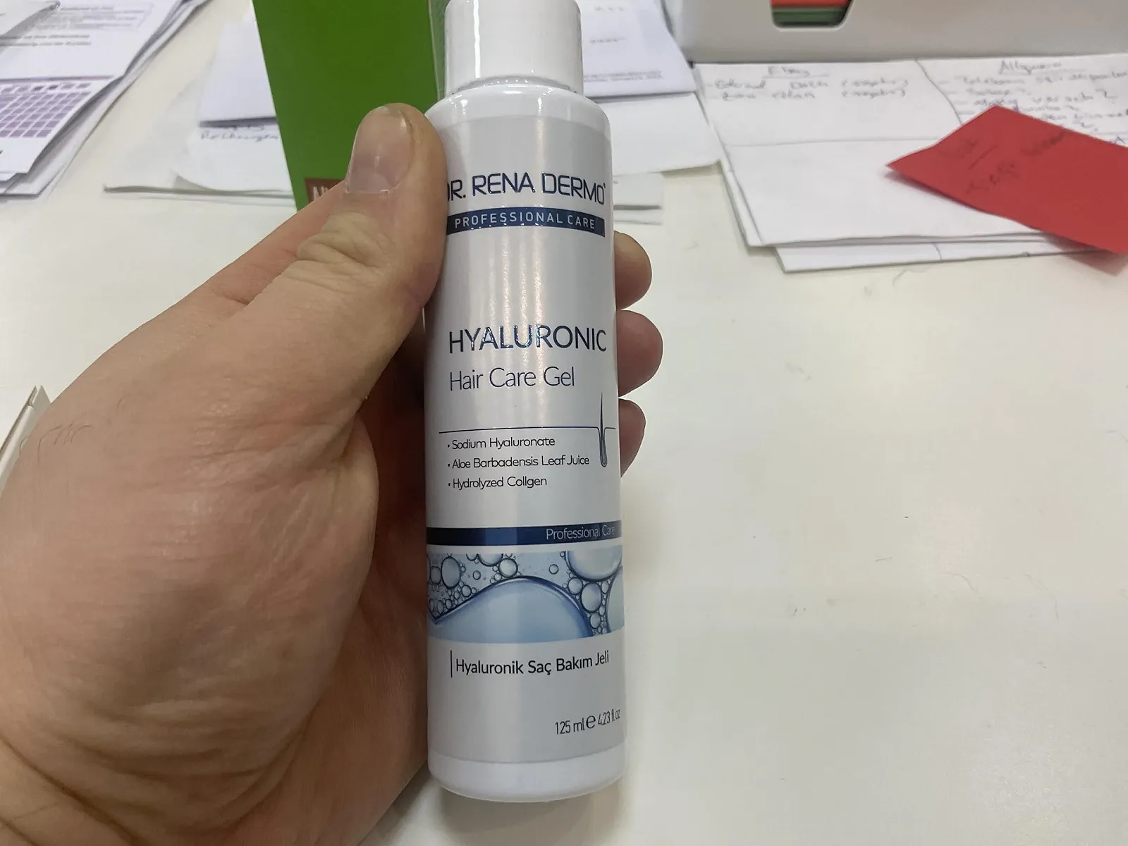 Гель Dr. Rena Dermo Hyaluronic для волосся проти випадіння 125 мл, фото №7