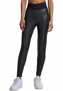 Леггинсы Urban Classics Faux Leather High Waist - Фото 1