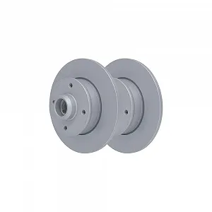 Гальмівний диск ATE 24.0110-0111.1 для SEAT VAG задня вісь - Фото 1