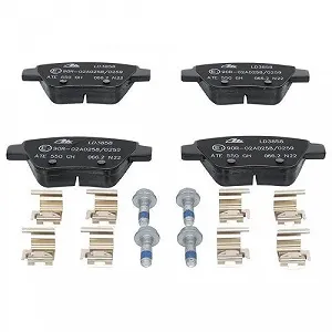 Комплект гальмівних колодок, дискове гальмо ATE Ceramic 13.0470-3858.2 для SEAT SKODA VAG synthetic.ua - Фото 1