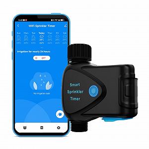 Таймер поливу WiFi Intelligent для садового шланга з дистанційним керуванням App та підтримкою Alexa - Фото 1