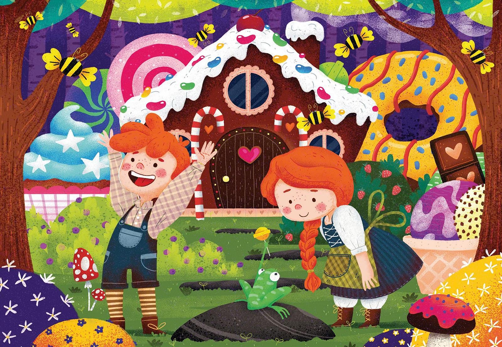 Дитячий пазл Ravensburger 12004045 Fairytale Stories 2 x 12 елементів, фото №5