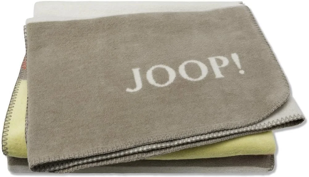 Плед JOOP! Vivid с декоративным стежком Размер 150 x 200 см Дыня, фото №1