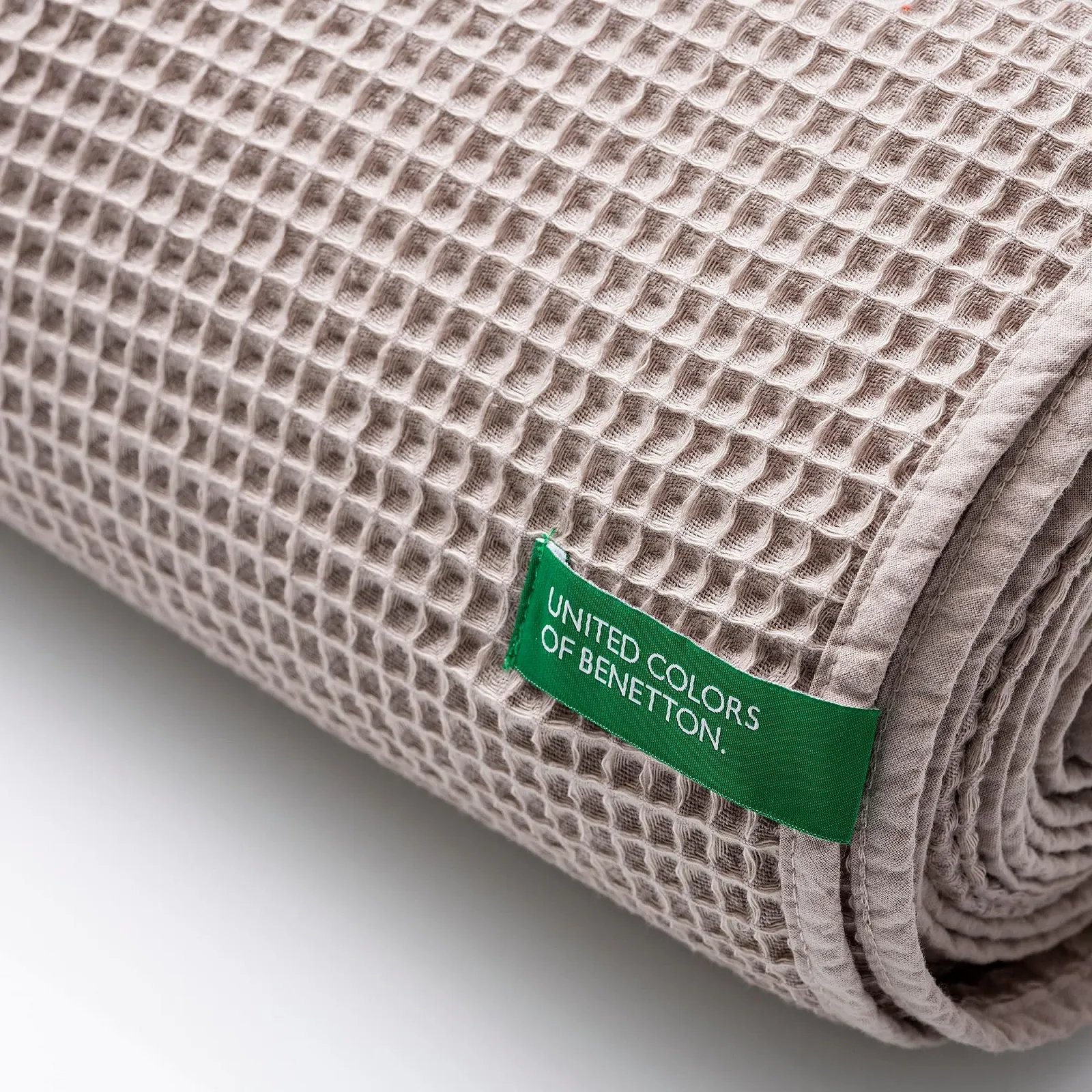 Покривало United Colors of Benetton 140 x 190 см, 200 г/м

, 100% бавовна, бежева, фото №5