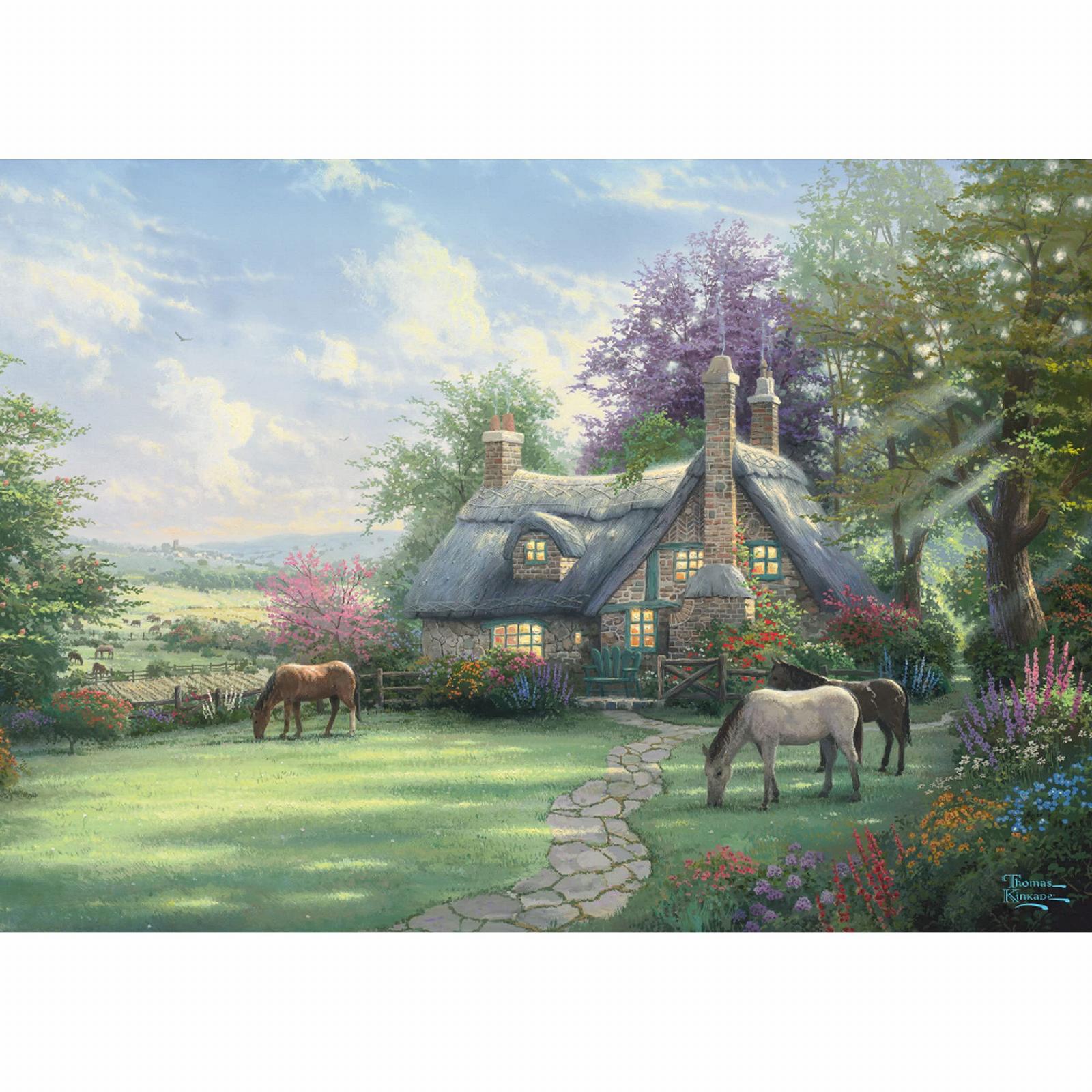 Пазл Schmidt Spiele Thomas Kinkade A Perfect Summer Day 500 деталей в жестяной коробке, фото №2 Пазл Schmidt Spiele Thomas Kinkade A Perfect Summer Day 500 деталей в жестяной коробке, фото №2