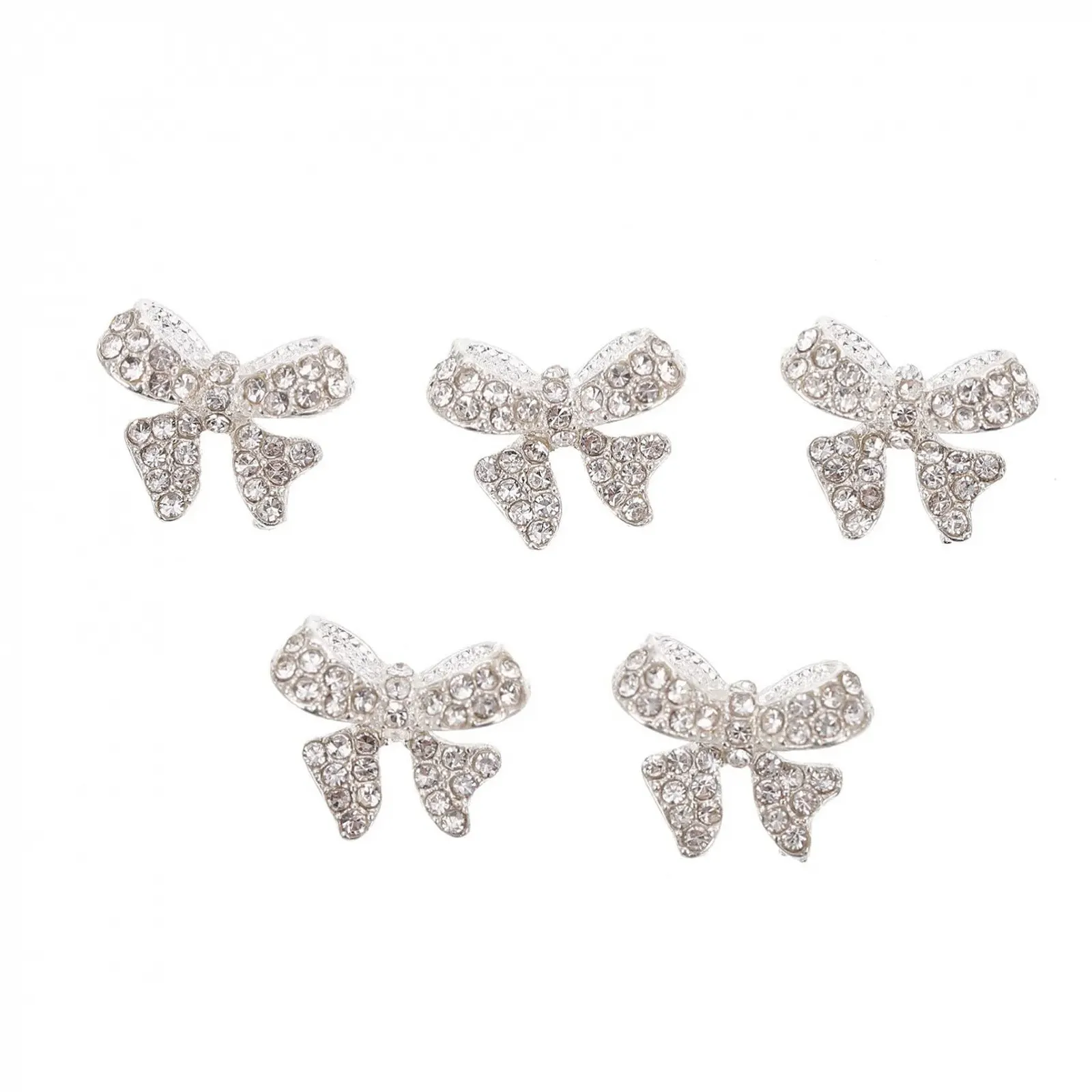 Прикраса для нігтів (5 шт.) Без бренду Сріблястий цинковий сплав, фото №1