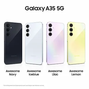 Смартфон Samsung Galaxy A35 5G 128/6 ГБ RAM Awesome Lilac synthetic.ua - Фото 1