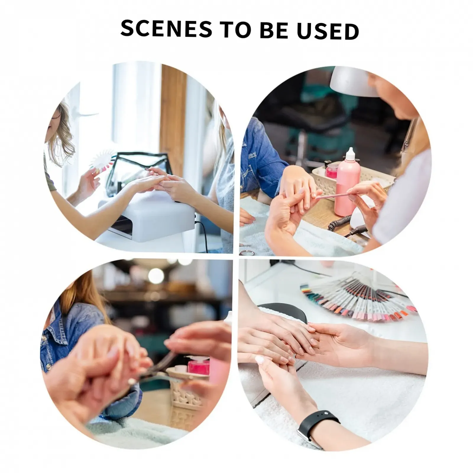 Стрази Kristall Healeved для манікюру, кольорові блискучі, фото №3