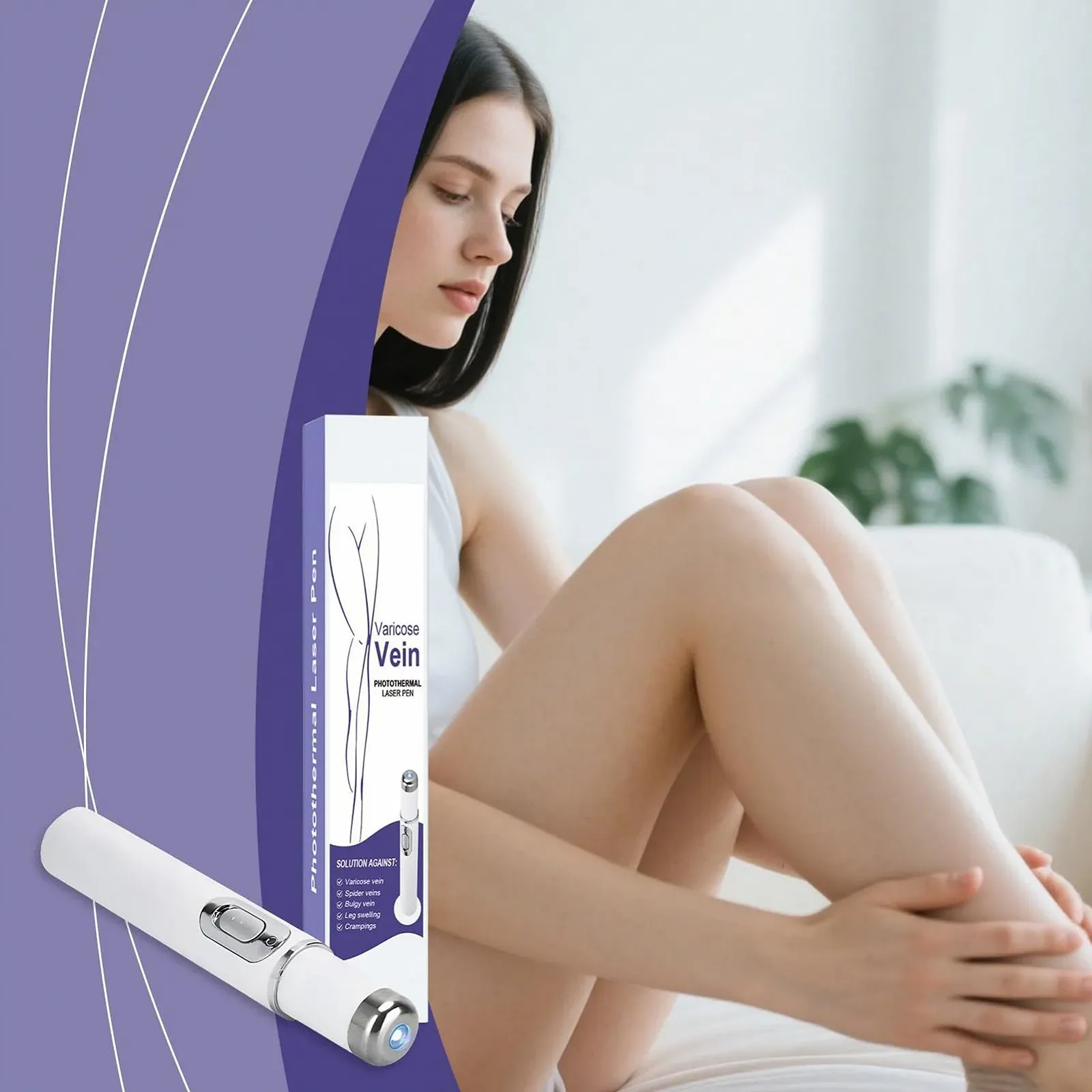 Прилад для видалення судинних зірочок Skin Smoothing Tool портативний, фото №3