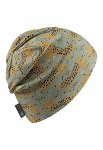 Шапка Sterntaler Giraffes, Unisex детская шапка из трикотажной ткани с защитой от ультрафиолета 50+, Легкая шапка с принтом жирафов, Защищает голову от солнца в жаркие дни synthetic.ua - Фото 1