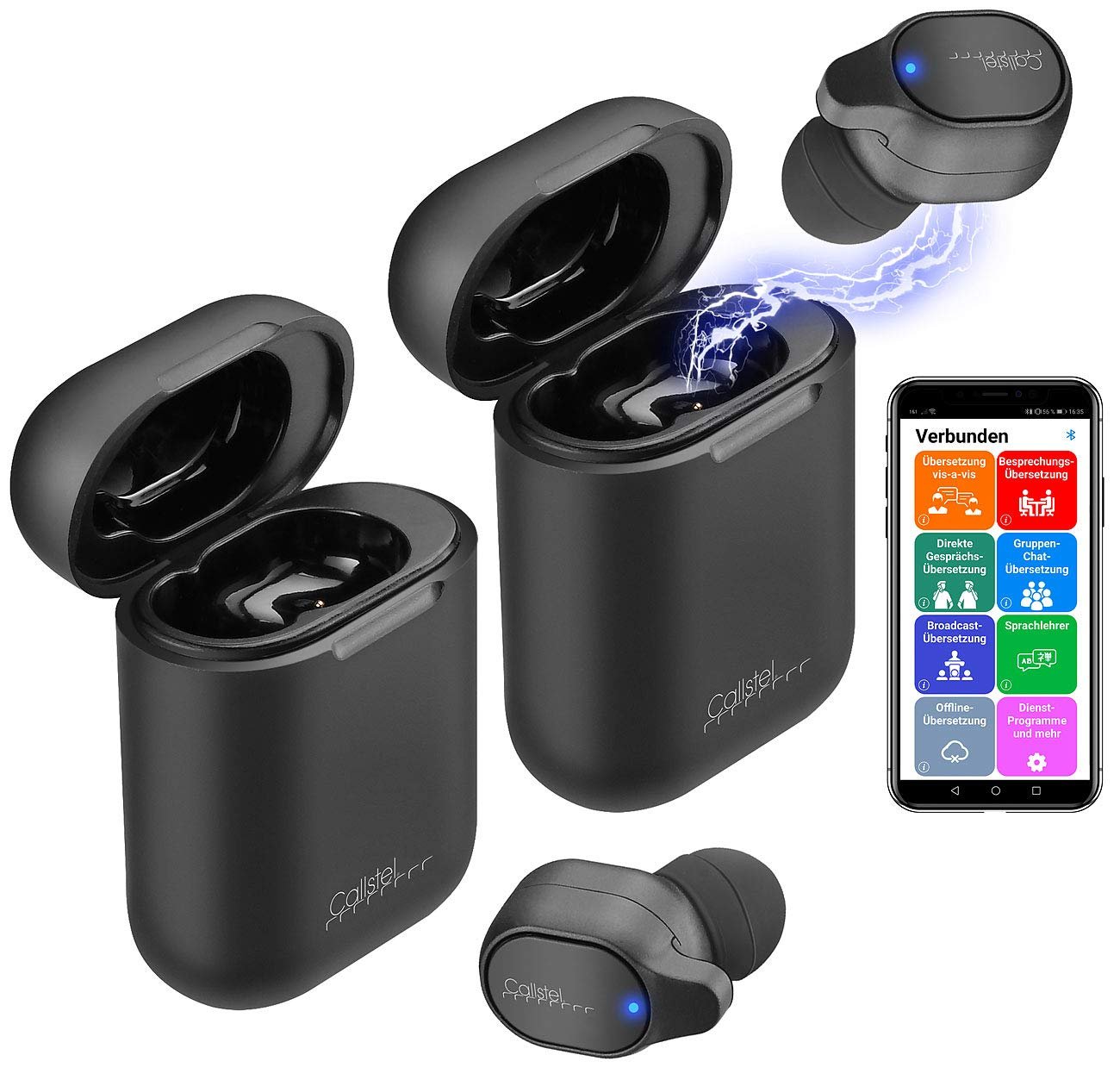 Навушники Callstel Mono IHS-685.tl (2 шт), фото №2