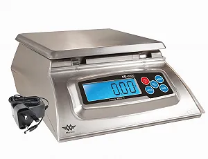 Кухонні ваги My Weigh KD8000 8000 g / 1 g з дисплеєм виходу тіста та адаптером ЄС - Фото 1