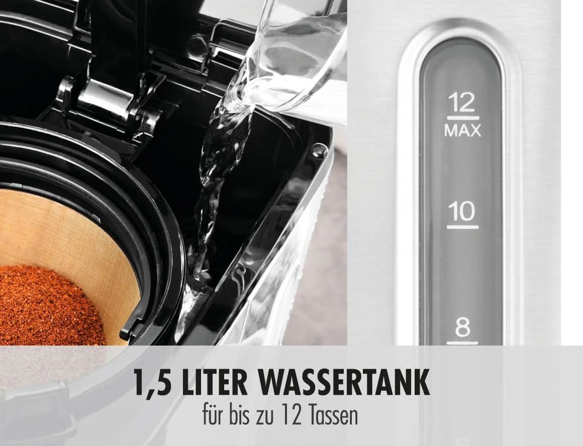 Кофеварка капельная GASTROBACK Design Essential Черный/Серебристый, фото №5