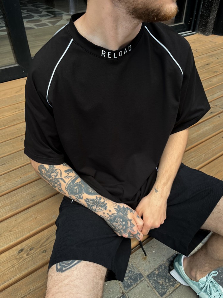 Футболка Reload Fenix чорна, фото №3