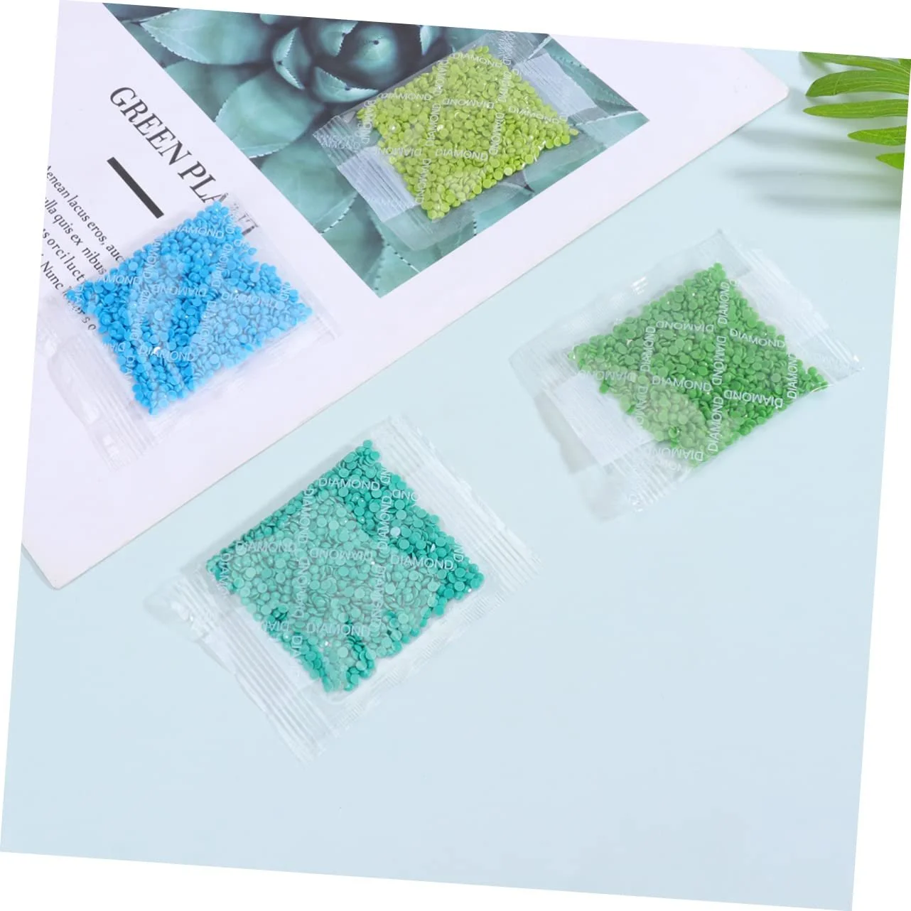 Набор для вышивания Круглые стразы 5D смола 36 цветов Аксессуары Блестящие изделия, фото №5