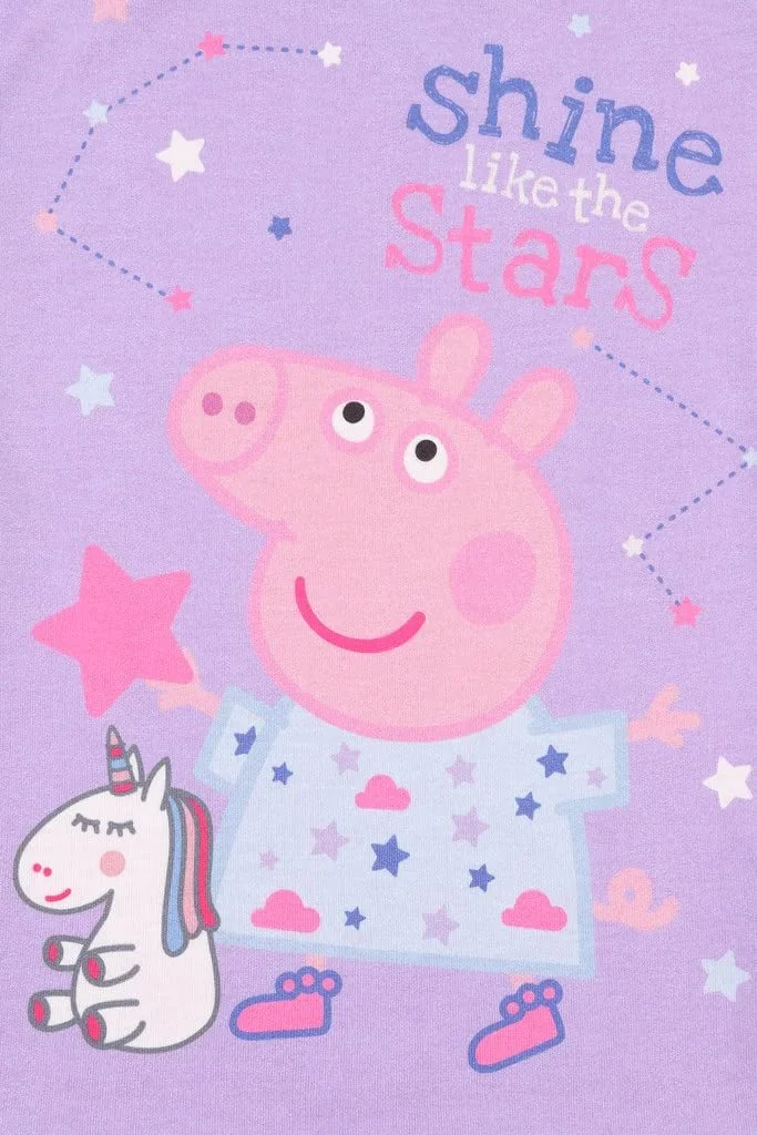 Пижамный набор Peppa Pig Shine Like The Stars для девочек, фото №2 Пижамный набор Peppa Pig Shine Like The Stars для девочек, фото №2