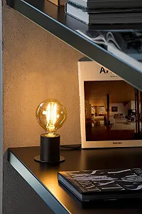 Настільна лампа Faro Ten Чорна synthetic.ua - Фото 1