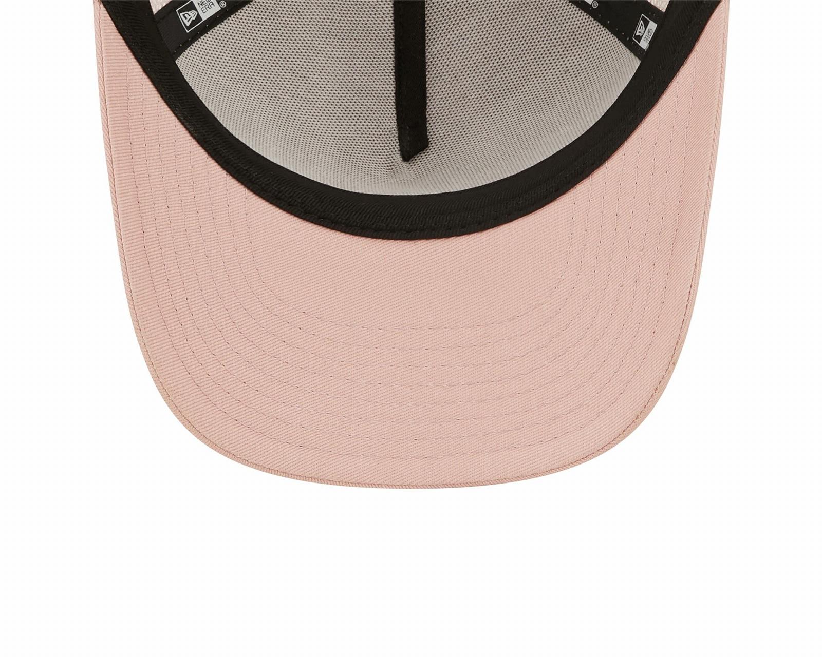 Кепка-тракер New Era MLB 9Forty Kids A-Frame Los Angeles Dodgers Tonal Mesh Регулируемая Розовая, фото №5