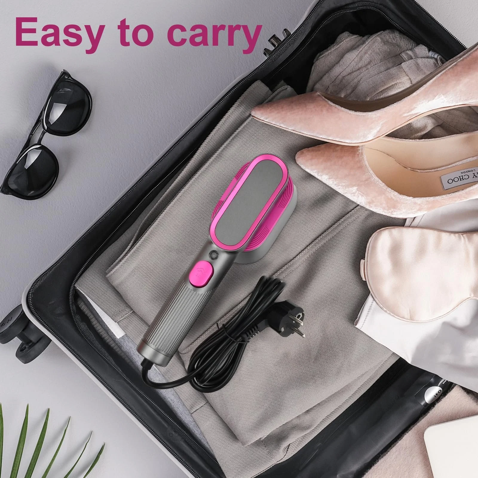 Вертикальний відпарювач Litinliv Travel Steamer 1000W 60ml Компактний, фото №7