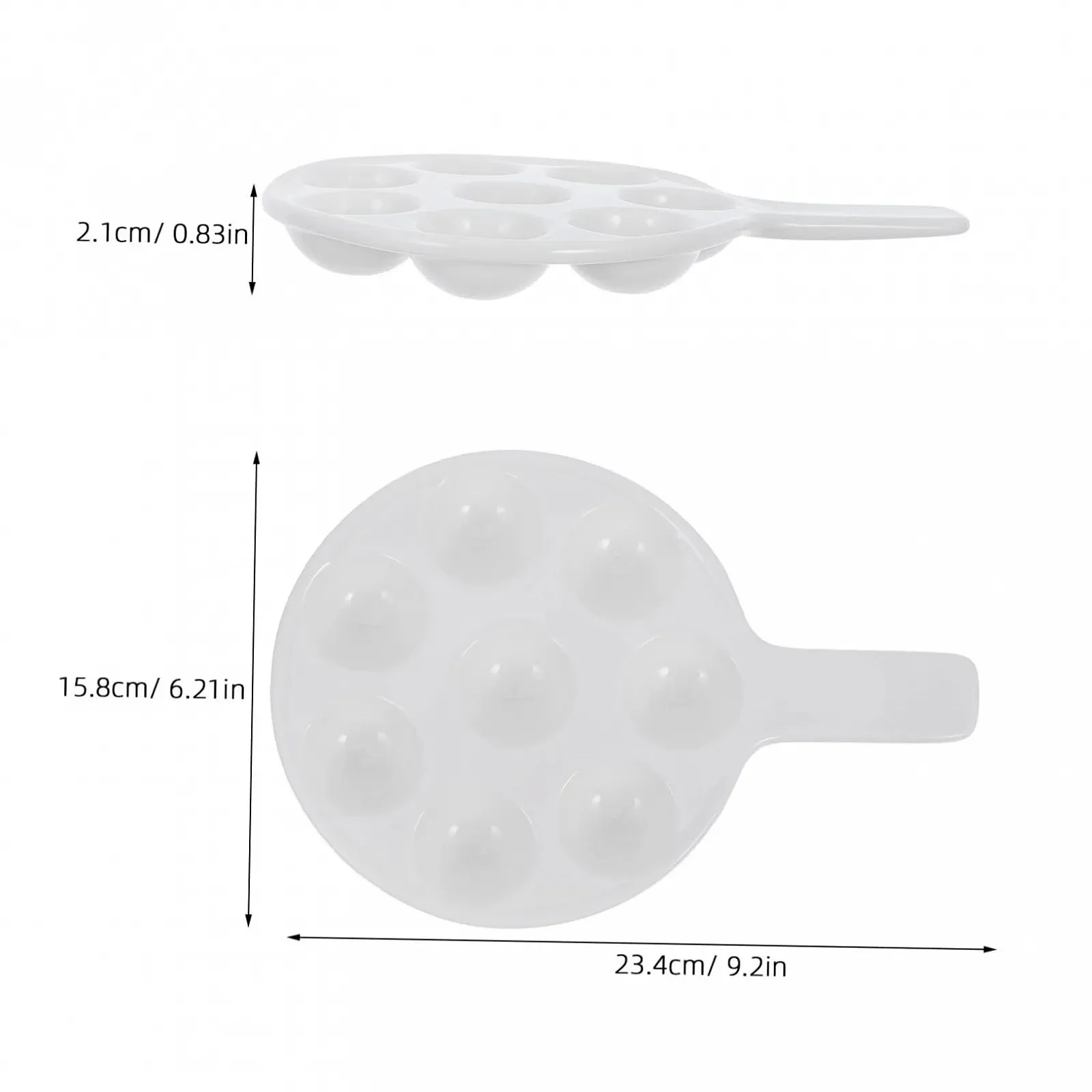 Форма для запекания улиток BESTYASH Керамическая С эргономичной ручкой Белая, фото №2 Форма для запекания улиток BESTYASH Керамическая С эргономичной ручкой Белая, фото №2