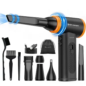 Електричний очищувач повітря K&F Concept 120,000 RPM 5000 mAh LED - Фото 1