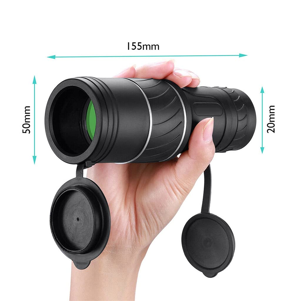 Монокуляр Spyglass Monocular 40x60 Чорний, фото №2