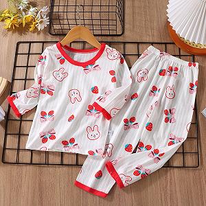 Дитяча піжама для хлопчиків з круглим вирізом, мультяшний малюнок synthetic.ua - Фото 1