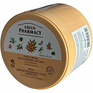 Крем для рук Green Pharmacy для очень сухой кожи с облепихой 300 мл - Фото 1