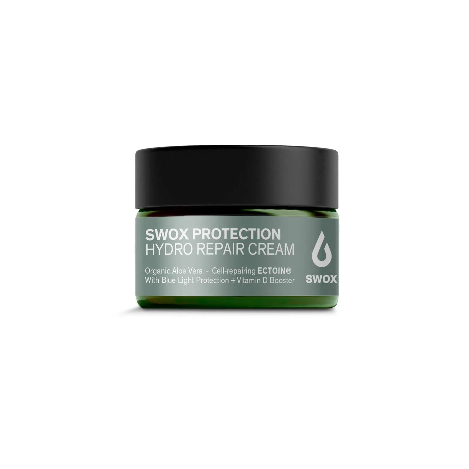 Денний крем SWOX Hydro Repair Cream з органічним алое вера, гіалуроновою кислотою та ектоїном 50 мл, фото №3