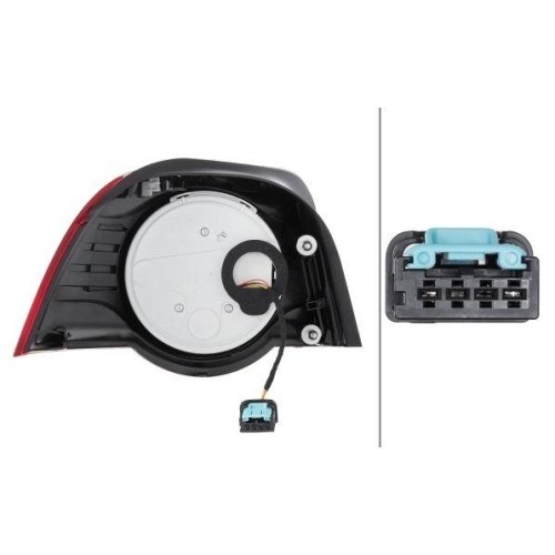 Фонарь задний HELLA 2VA 009 246-141 для VW правый, фото №2